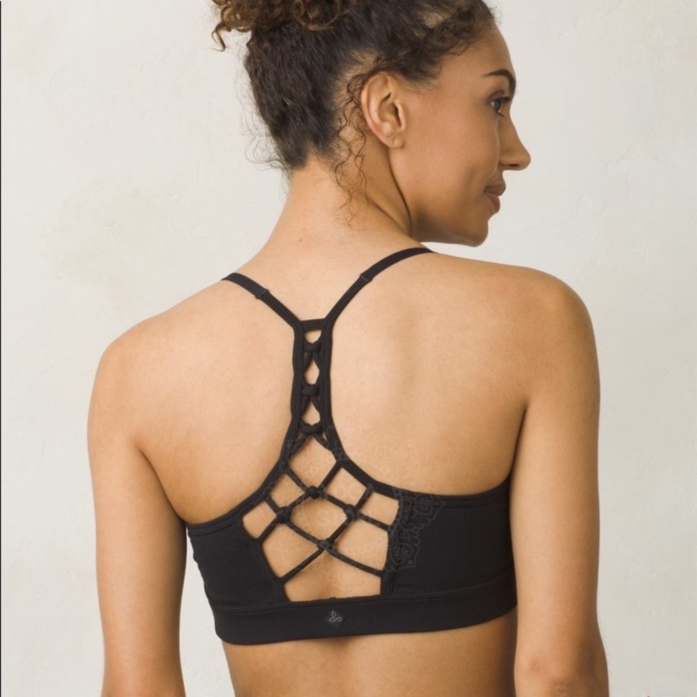 Black Prana Elixer Bra Size Small